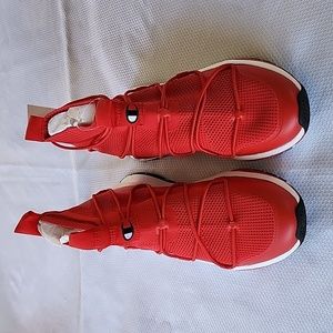 Men's Champion Rally Flux, Red/ white, sz 10.